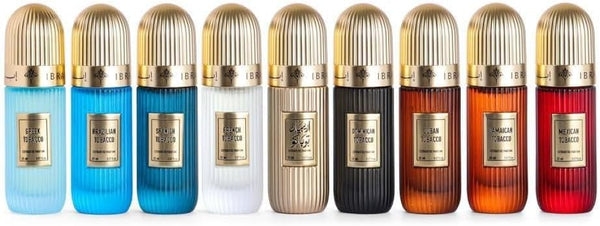 IBRAQ Tobacco Collection – 9 Fragrances | مجموعة إبراق لعشاق التبغ – 9 عطور