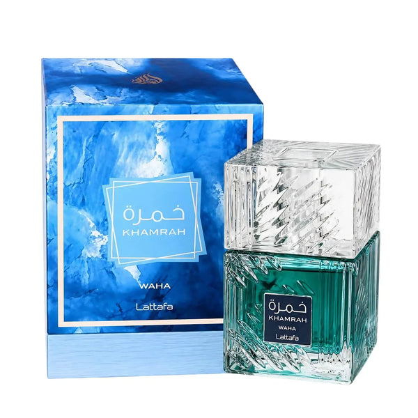 Lattafa Khamrah Waha Eau de Parfum 100ml | عطر لطافة خمرة واحة للجنسين 100 مل