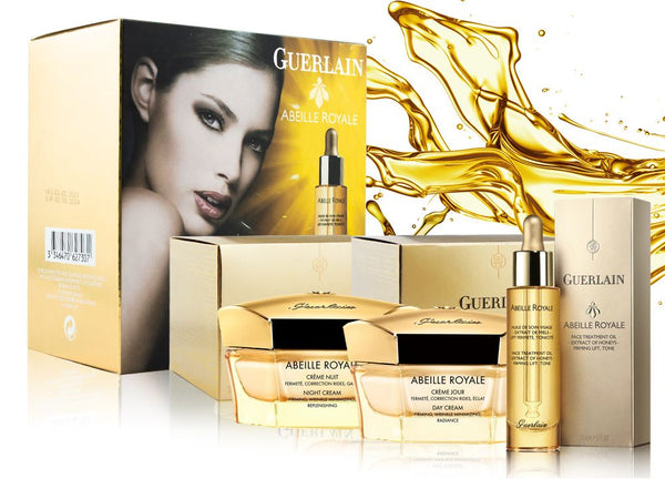 Guerlain Abeille Royale Anti-Aging Cream Set | مجموعة كريمات جيرلان أبيي رويال لمكافحة علامات التقدم في السن