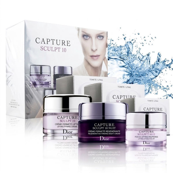 Dior Capture Sculpt 10 Anti-Aging Cream Set | مجموعة ديور كابتشر سكولبت 10 للعناية بمظهر البشرة وشدها