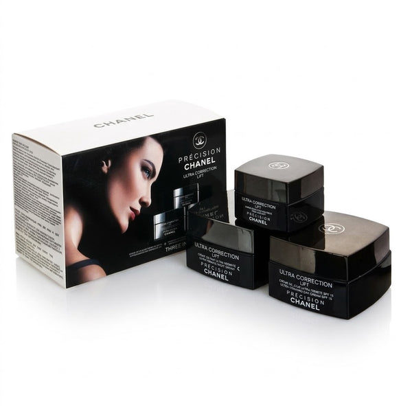 Chanel Precision Ultra Correction Lift Set | مجموعة شانيل بريسيجن ألترا كوركشن ليفت لشد البشرة ومكافحة التجاعيد