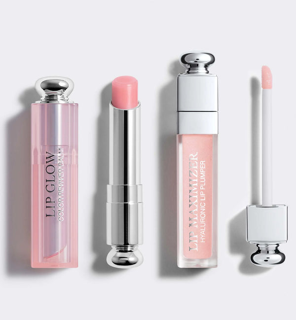 Christian Dior Addict Lip Maximizer & Lip Glow Duo | طقم ديور أديكت ماكسيمایزر وبلسم الشفاه ليب جلو
