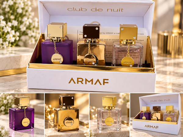 Armaf Club De Nuit Collector's Pride Women 3 × 30ml | مجموعة عطور أرماف كلوب دي نوي النسائية 3 قطع