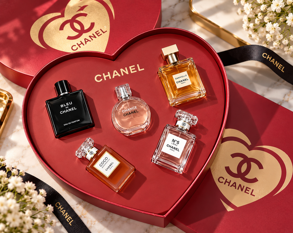 Chanel Luxury Perfume Gift Set 5 Pcs | مجموعة عطور شانيل الفاخرة 5 قطع