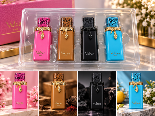 French Avenue Vulcan Perfume Collection 4 Pcs | مجموعة عطور فرنش أفينيو فولكان 4 قطع