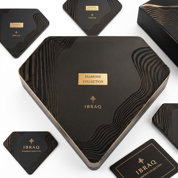 Ibraq Diamond Collection 10 × 20ml | مجموعة إبراهيم القرشي إبراق دايموند كوليكشن 10 × 20 مل