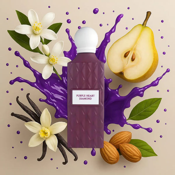 IBRAQ Purple Heart Diamond 150ml | إبراق بيربل هارت دايموند 150 مل